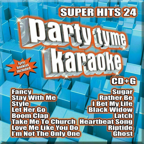 Party Tyme Karaoke - Superhits 24  [CD] New!!