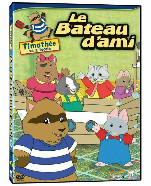 Timothée Va à L'école: Le Bateau D'ami [DVD] New! [DB5]