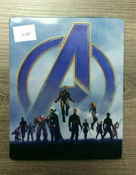 Avengers Endgame - Steelbook [Blu-ray - 4K UHD] AS IS!! K-107