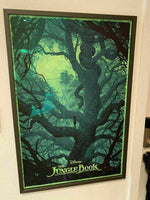 Jungle Book by Daniel Danger Framed Museum Glass Mondo Poster