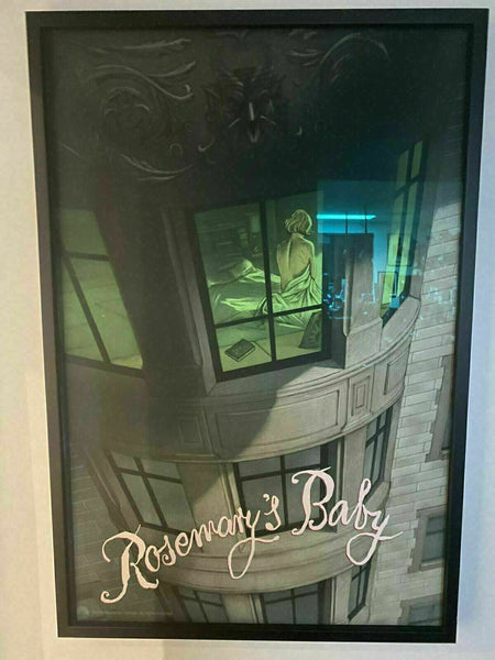 Rosemary's Baby by Jonathan Burton Framed Museum Glass Mondo Poster