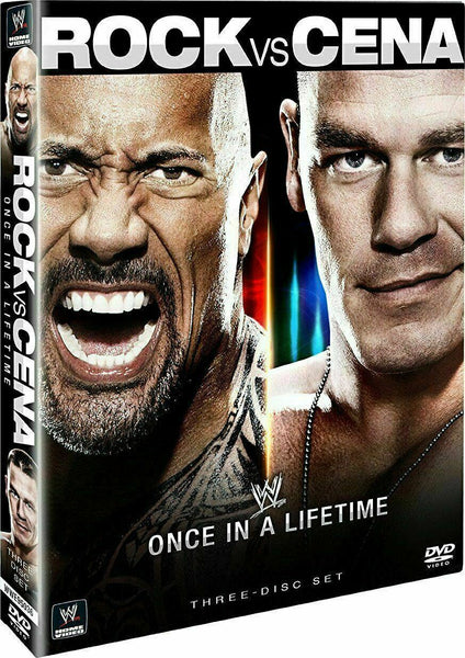 WWE - Once in a Lifetime: The Rock vs John Cena [DVD] New and Sealed!!