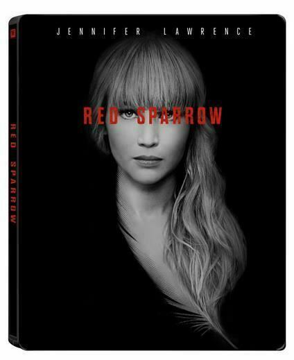 Red Sparrow - Limited Edition Steelbook [Blu-ray - DVD] New!