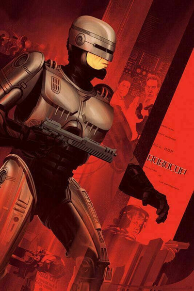 Robocop by Tong Metal Mondo Poster Variant