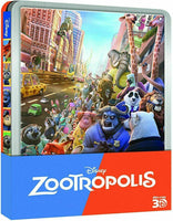 Zootropolis - Limited Edition Steelbook [Blu-ray - 3D] New!