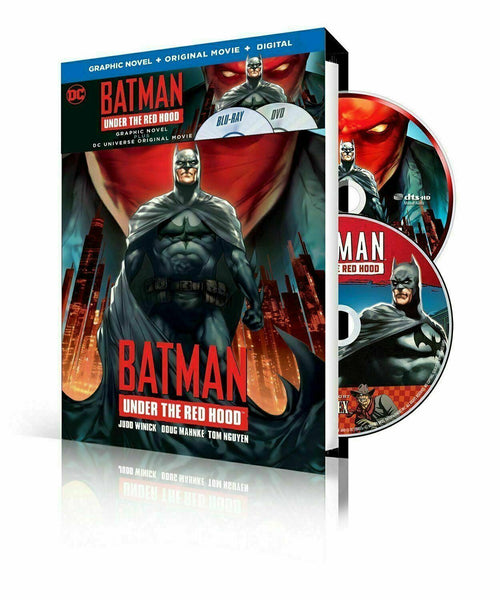 Batman: Under the Red Hood  [Blu-ray+DVD+Hard Cover] New!