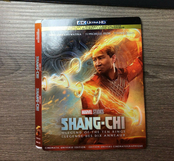 Marvel Studios - Shang - Chi [4K UHD - Blu-ray] **Slipcover Only**