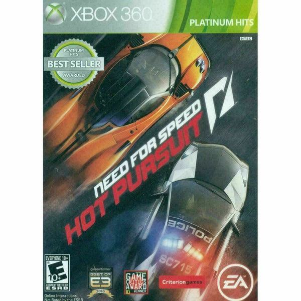 Need For Speed: Hot Pursuit [Xbox 360] Excellent Condition!