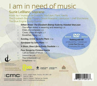 Elizabeth Bishop ~ I am in Need of Music: Songs on poems [CD] New!!