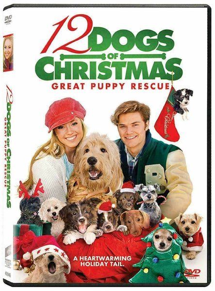 12 Dogs of Christmas: Great Puppy Rescue [DVD] New and Factory Sealed!!