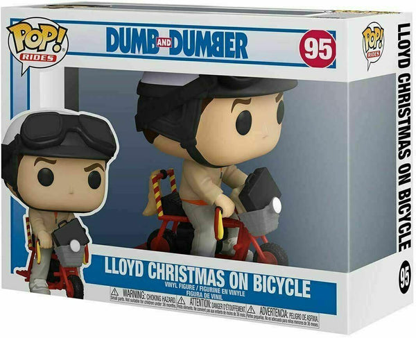 Funko POP! Rides - Dumb And Dumber - Lloyd Christmas On Bicycle - #95