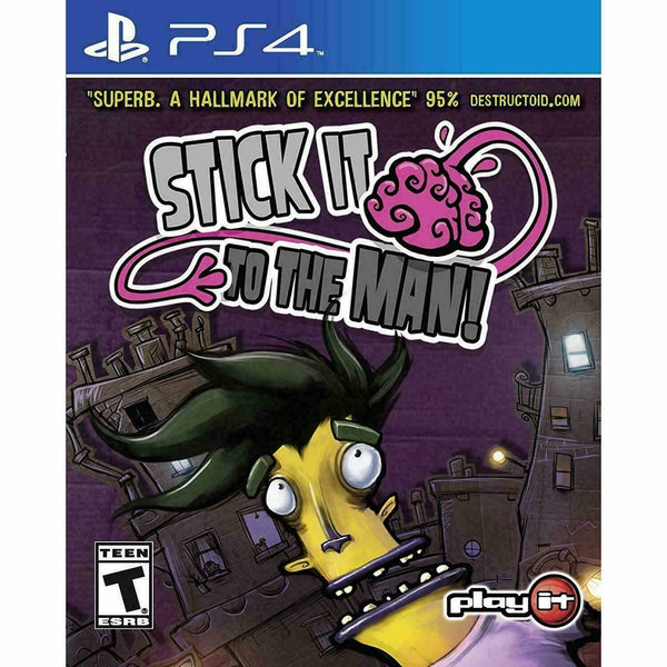 Stick it to the Man! [PS4] New and Factory Sealed!!