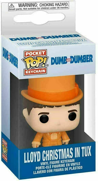 Funko POP! Keychain - Dumb And Dumber - Lloyd Christmas In Tux - New!