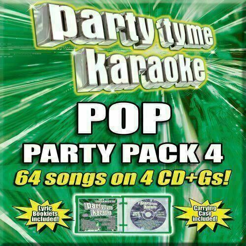 Karaoke ~  Pop Party Pack 4 (4CD)  [CD] New!!