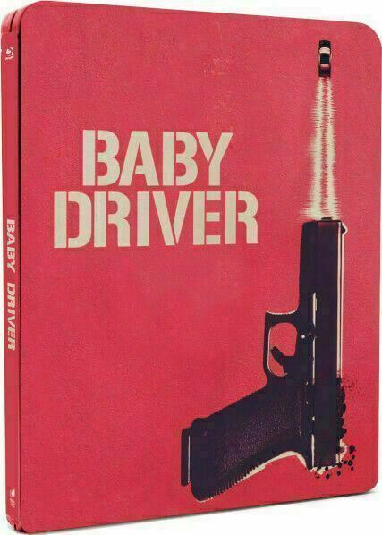 Baby Driver - Ltd Editon Steelbook + bonus Disc [Blu-ray] New & Sealed!!