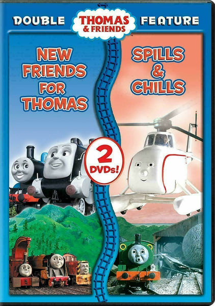 Thomas & Friends: New Friends For Thomas/Spills & Chills [DVD] New! [DB4]