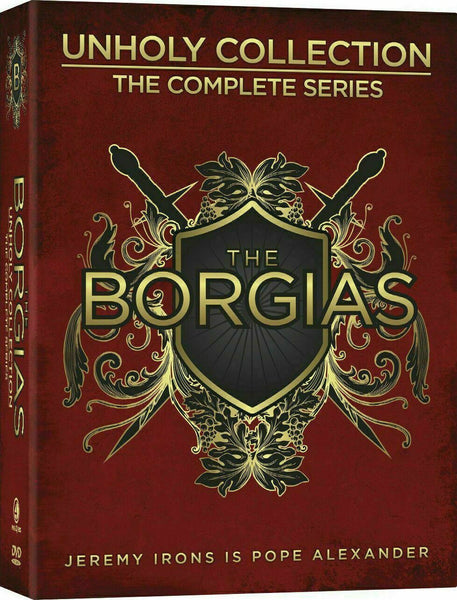 The Borgias - The Complete Series [DVD] Good Condition.