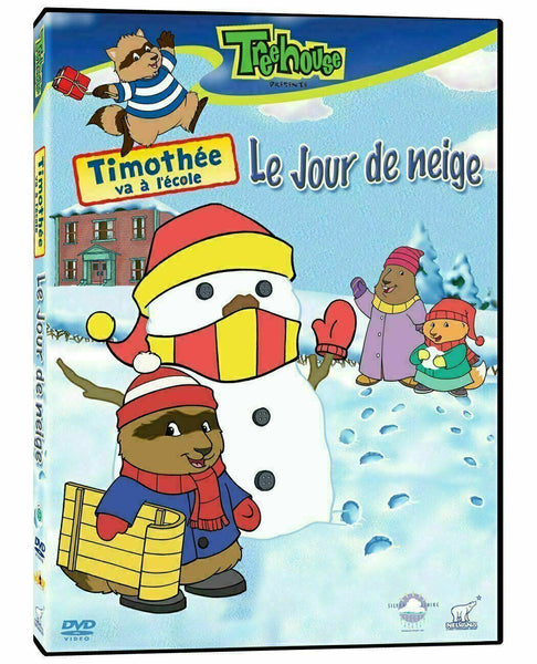 Timothée va à L’école - Le Jour de neige [DVD] New! [DB4]