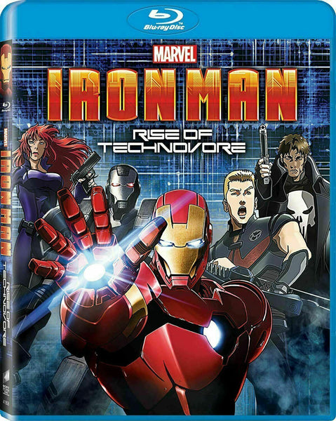 Iron Man: Rise of Technovore [Blu-ray] New!