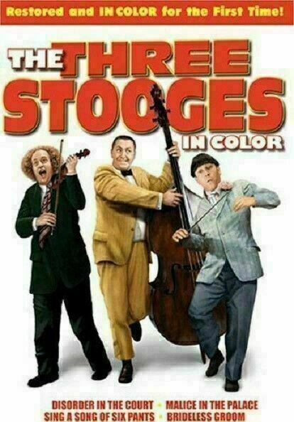 The Three Stooges in Color [DVD] New and Factory Sealed!!