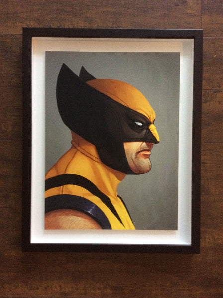 X-Men - Wolverine - Mondo Mike Mitchel Framed Print