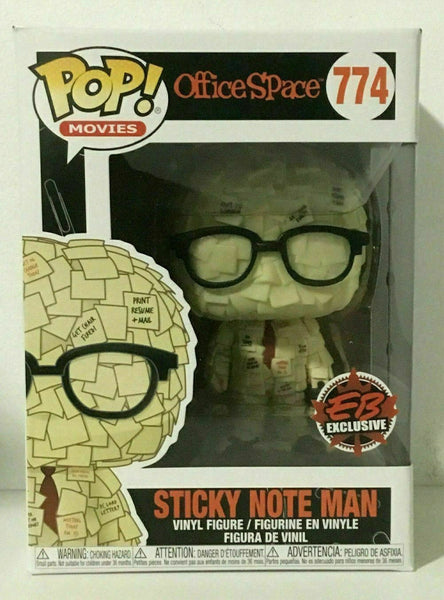 Funko POP! Movies - Office Space - Sticky Note Man - EB Games Exclusive - #540