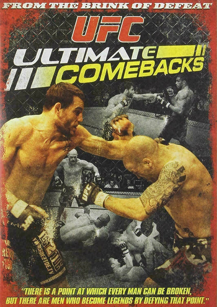 UFC: Ultimate Comebacks [DVD] New!!