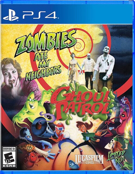 Zombies Ate My Neighbors & Ghoul Patrol  - Limited Run LR-P294 [PS4] New