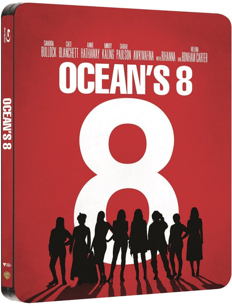 Ocean's 8 - Limited Edition Steelbook [4K UHD - Blu-ray] New!!