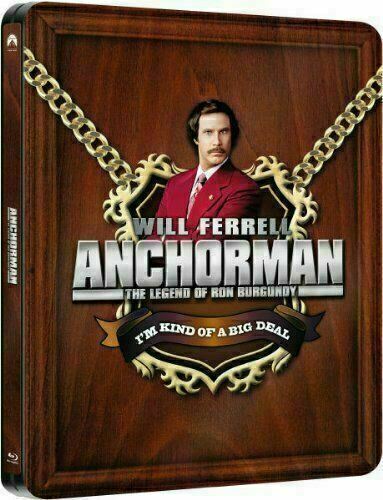 Anchorman - Limited Edition Steelbook [Blu-ray] New and Sealed!!