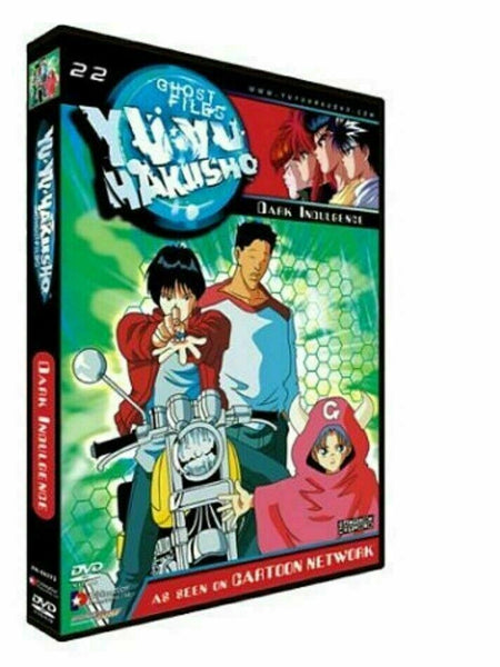 Yu Yu Hakusho, Vol. 22: Dark Indulgence [DVD] New & Sealed!