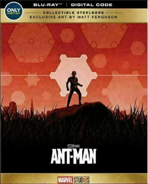 Ant-Man - Limited Edition Steelbook [Blu-ray] New and Sealed!!