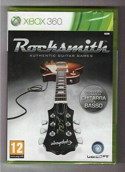 Rocksmith: Authentic Guitar Games [Xbox 360] New & Sealed!! No Cable. (Italy)