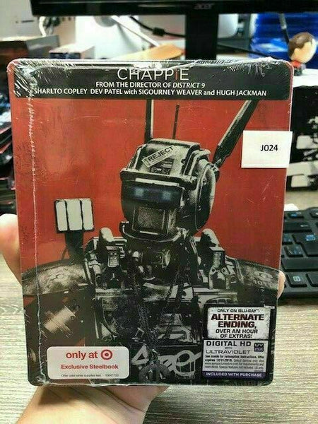 Chappie - Limited Edition Steelbook [Blu-ray]  AS IS!! J024