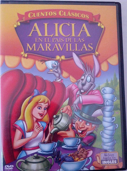 Alicia En El Pais De Las Maravillas (With Enlgish Version) [DVD] New!