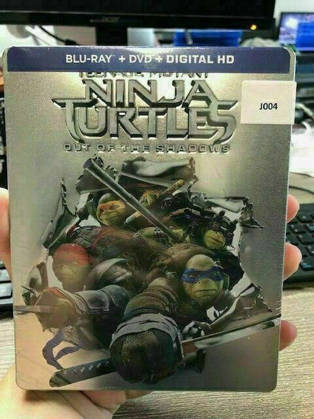 Teenage Ninja Turtles Out Of The Shadows - Steelbook [Blu-ray+DVD] AS IS!! J004