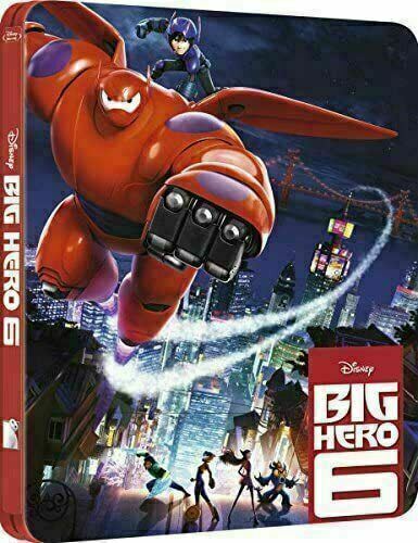 Big Hero 6 - Limited Edition Steelbook [3D - Blu-ray] New!