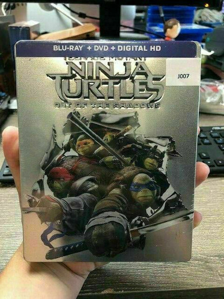 Teenage Ninja Turtles Out Of The Shadows - Steelbook [Blu-ray+DVD] AS IS!! J007