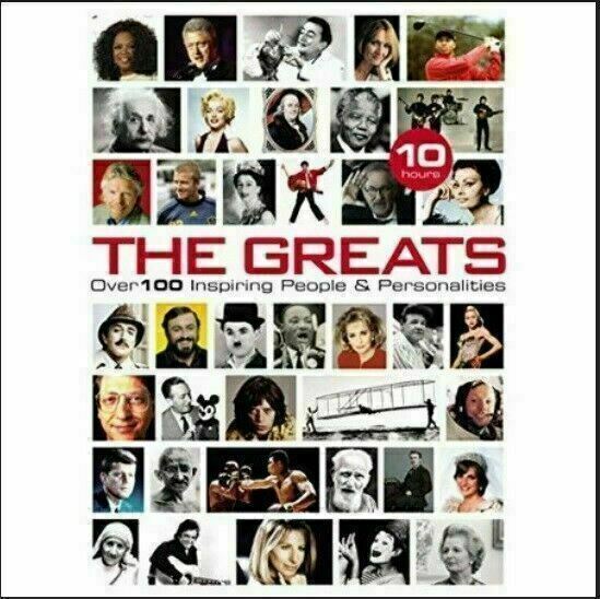 The Greats: Over 100 Inspiring People & Personalities [DVD] New!