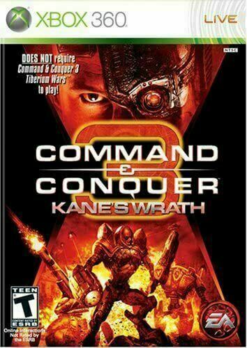 Command & Conquer Kanes' Wrath [xbox 360] Acceptable Condition!