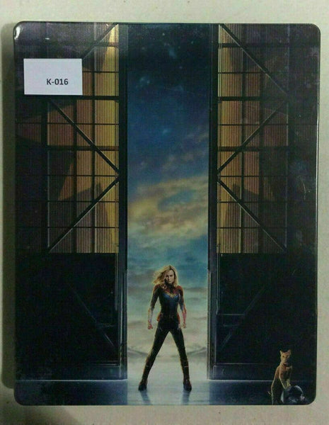 Captain Marvel - Limited Edition Steelbook [4K UHD - Bluray] AS IS!! K-016