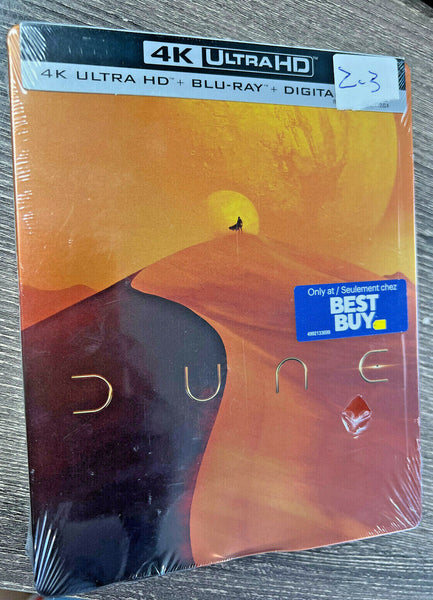 Dune (2021)  - Limited Steelbook Edition [4K UHD - Blu-ray] AS IS!! (Z-3)