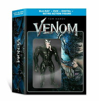 Venom  - Retro Action Figure [Blu-ray+DVD] New!!