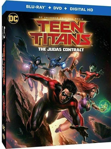 Teen Titans: The Judas Contract - Steelbook Edition [Blu-ray - DVD] New!!