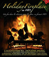 Holiday Fireplace in HD [Blu-ray] New!