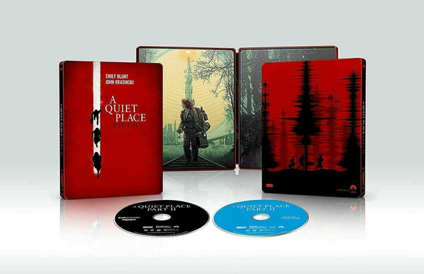 A Quiet Place Part II - Limited Edition Steelbook [4K UHD - Blu-ray] New!