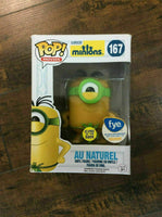 Funko POP! Movies - Minions - Au Naturel F.Y.E. Exclusive Glow In The Dark #167