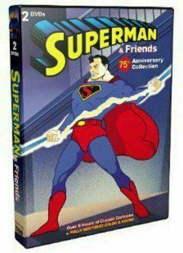 Superman & Friends 75th Anniversary Collection  [DVD] new!!!