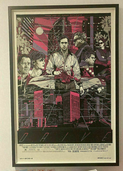 Drive by Tyler Stout Framed Museum Glass Mondo Poster