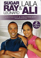 Sugar Ray Leonard & Laila Ali [DVD] New! 13A